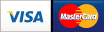 Visa, MasterCard, Discover